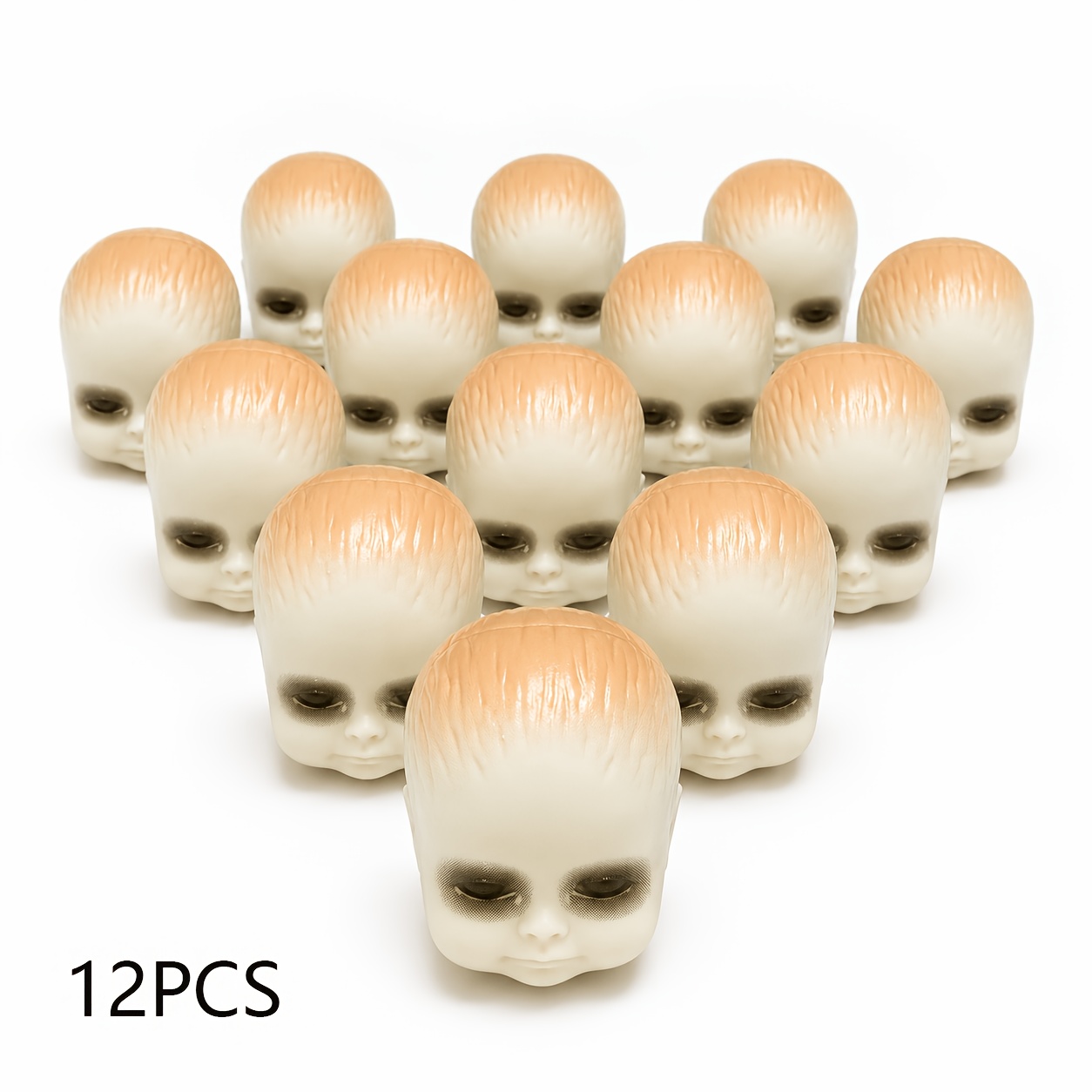 12Pcs Creepy Doll Head Ornamen - огляд і ціна Head Racket Boom
