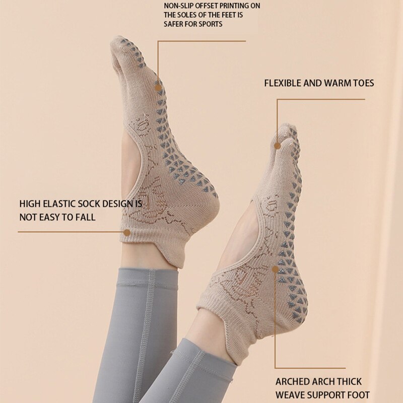 Women Yoga Toe Socks High Qual - огляд і ціна Medias Para Pilates Y Yoga