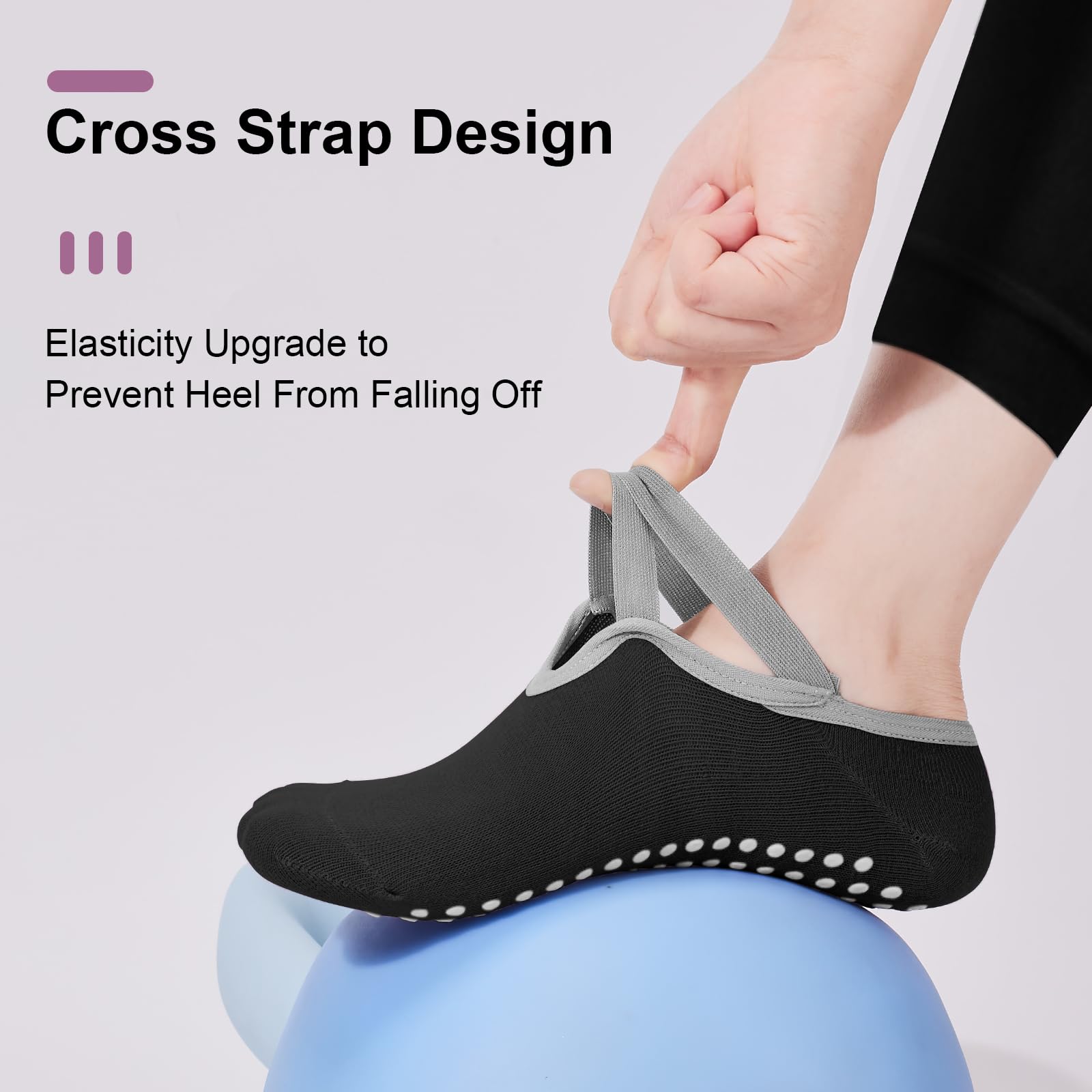 4-Pack Women's Pilates Socks,  - огляд і ціна Medias Para Pilates Y Yoga