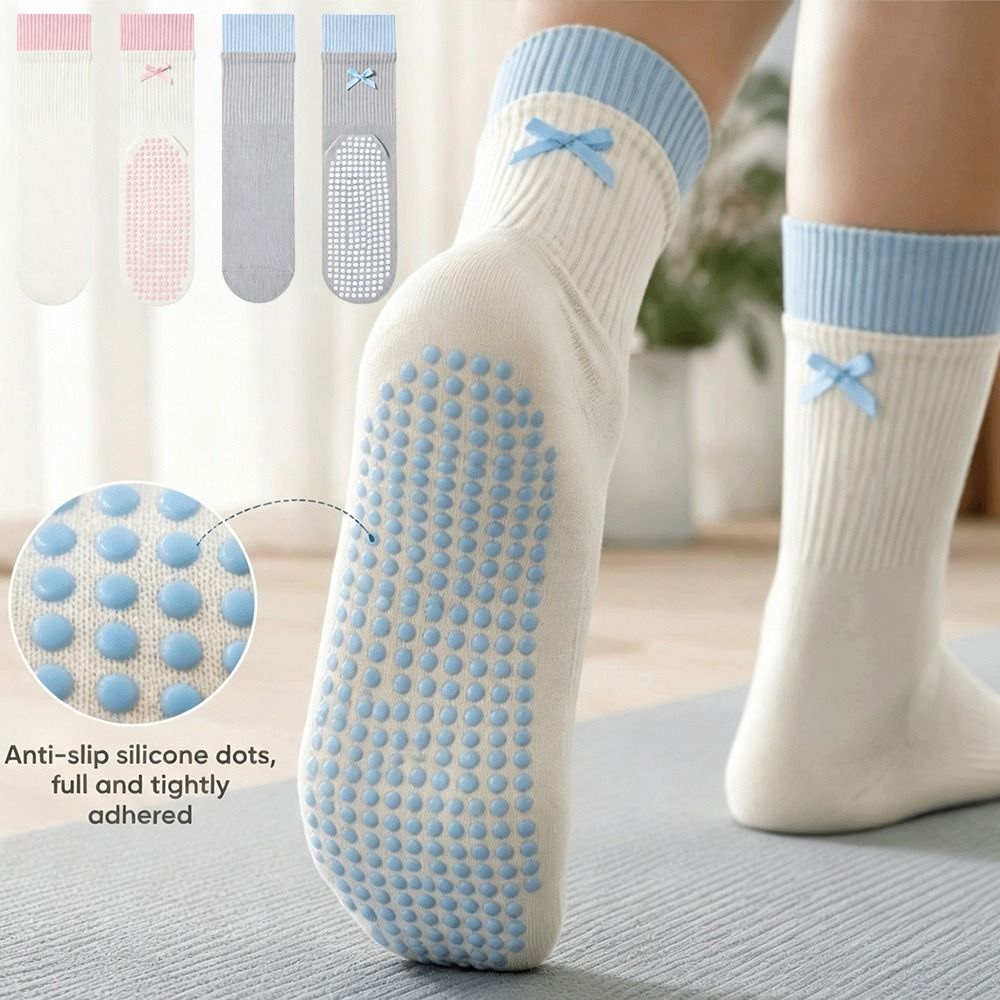 New Cotton Yoga Socks Non Slip - огляд і ціна Pilates Yoga Y Barre