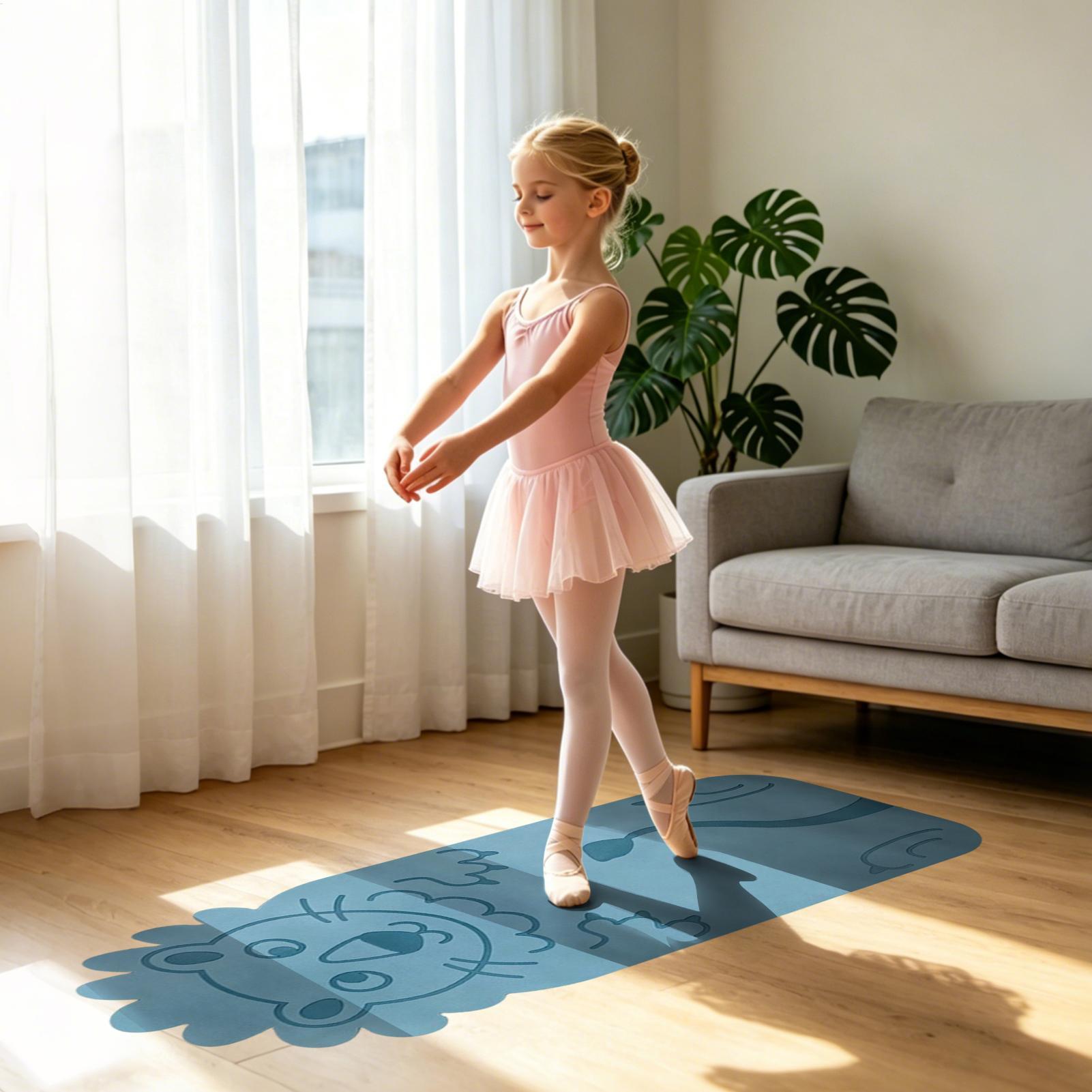 Child Yoga Mat Pilates Cartoon - огляд і ціна Pilates Yoga Room