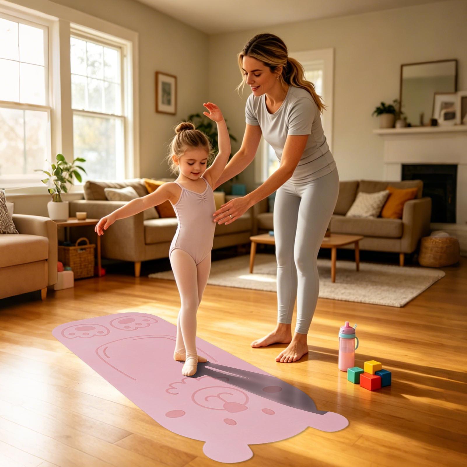 Child Yoga Mat Pilates Cartoon - огляд і ціна Pilates Yoga Room