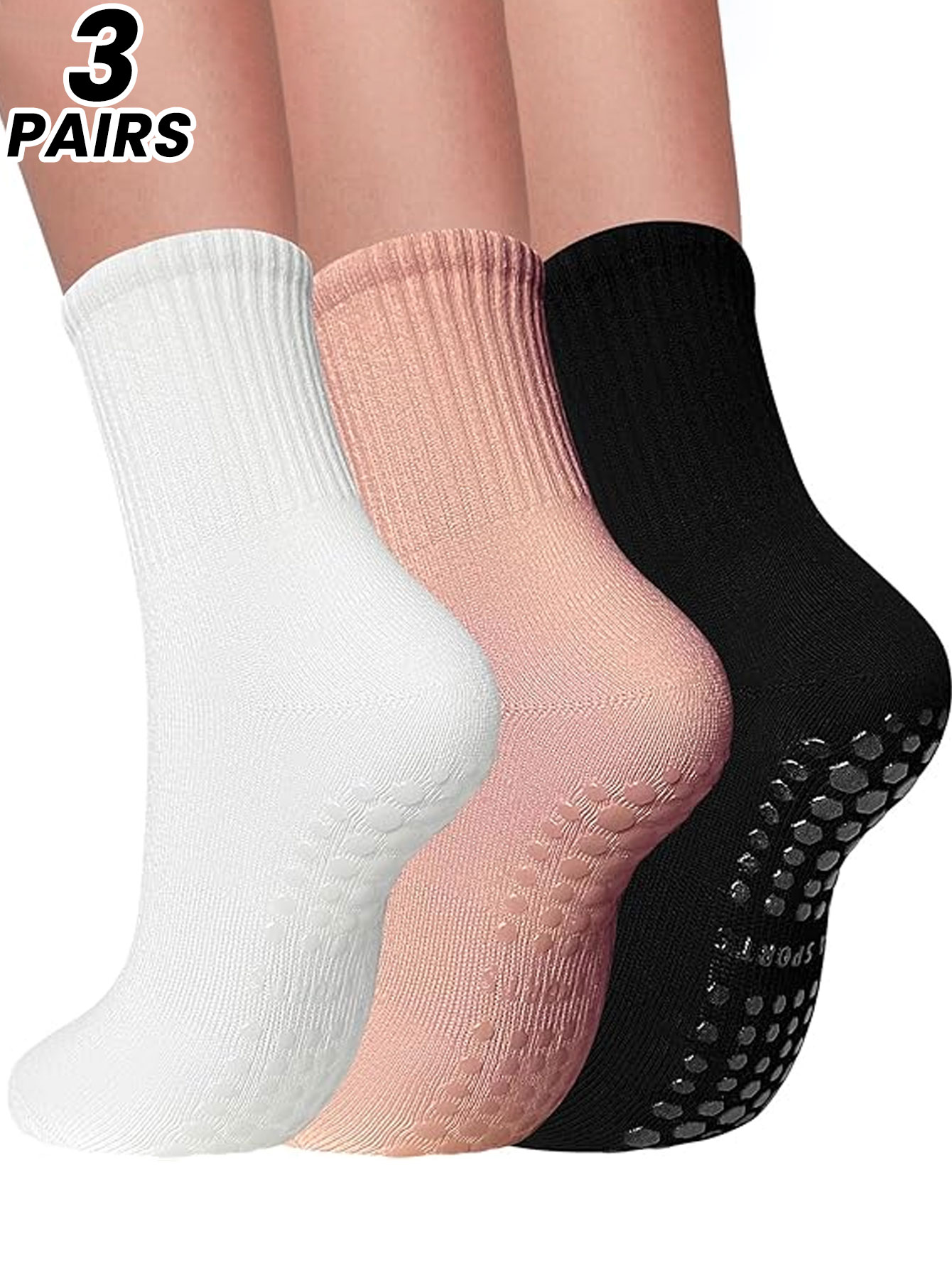 3 pairs of professional yoga s - огляд і ціна Medias Para Pilates Y Yoga